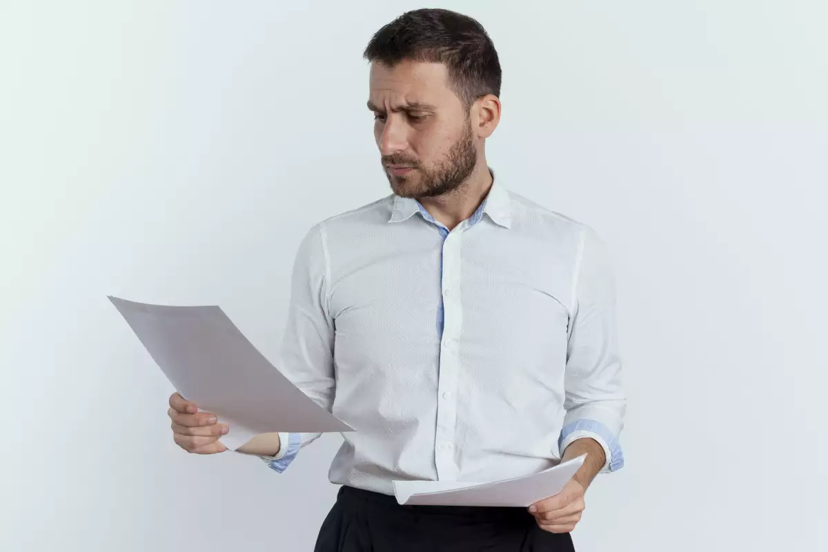 Príprava na pohovor nie je náročná – msg life Slovakia Uchádzač pracovnú pozíciu drží v ruke papier a pripravuje sa na pohovor