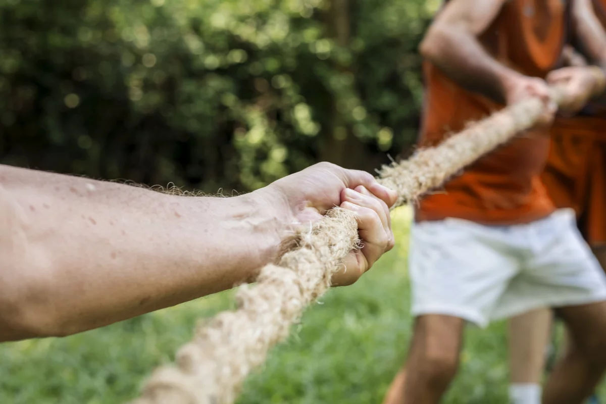 Jarove tipy na odbúranie stresu – msg life Slovakia Kolegovia sa preťahujú ľanom