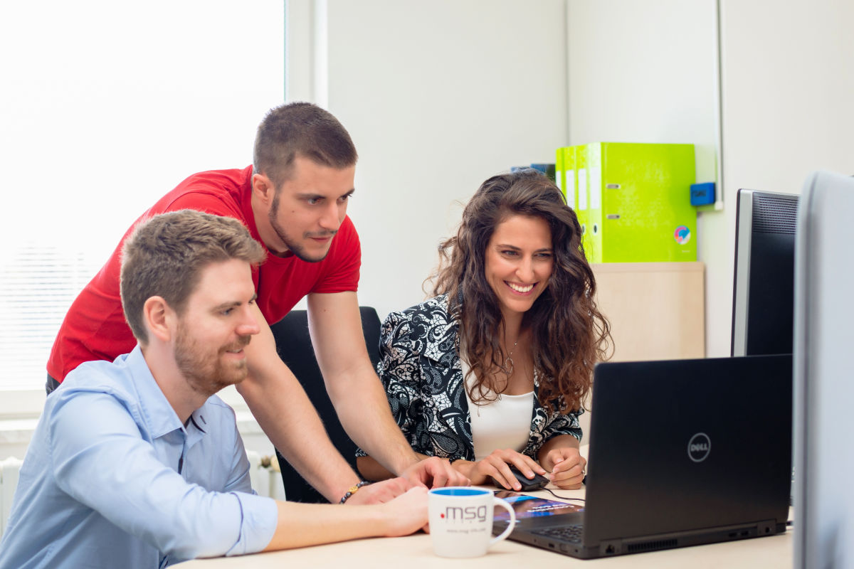 Pravidelné mítingy s tímom – msg life Slovakia Práca Business Consultant