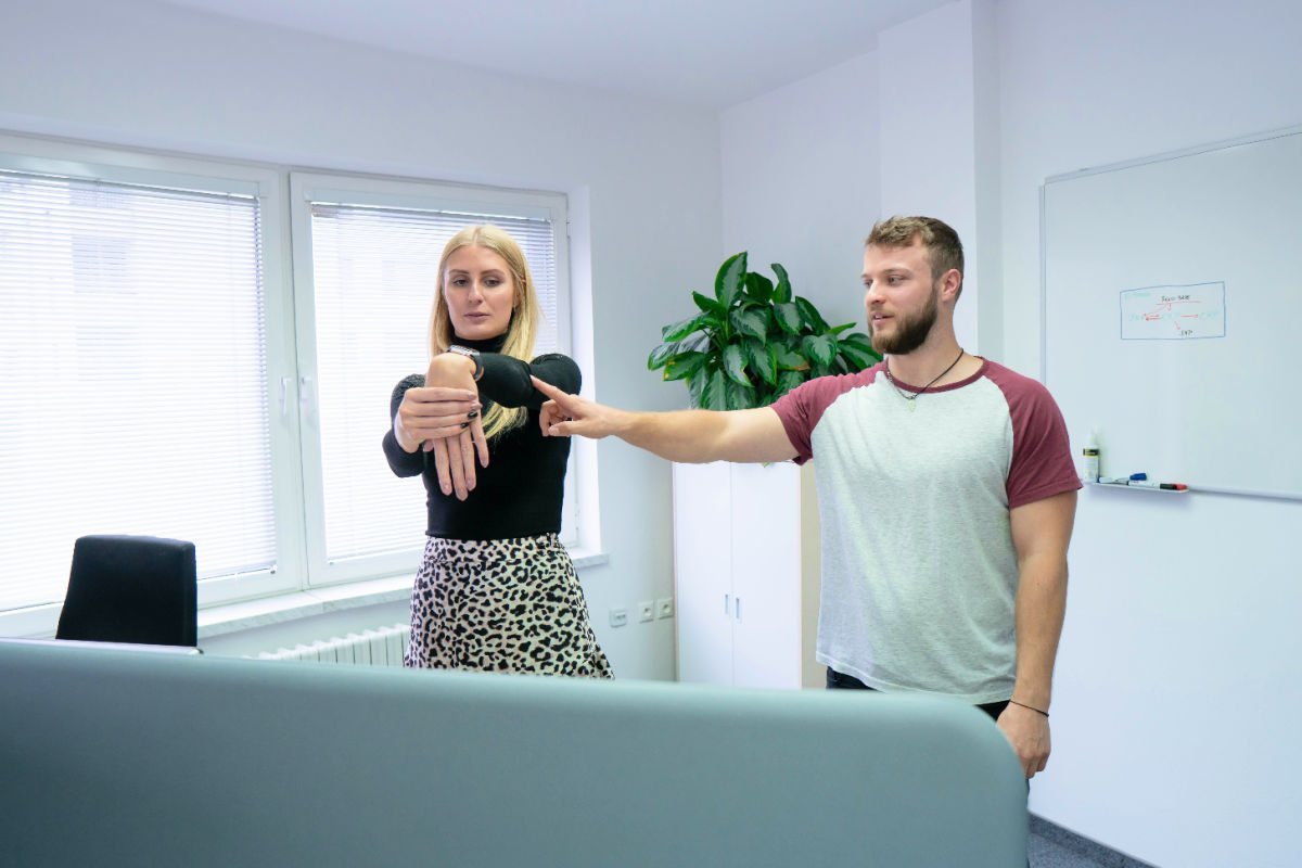 Precvičenie extenzorov