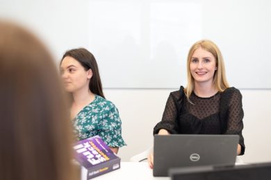 Young team of colleagues at msg life