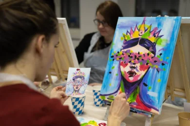 Creative program for employees' children