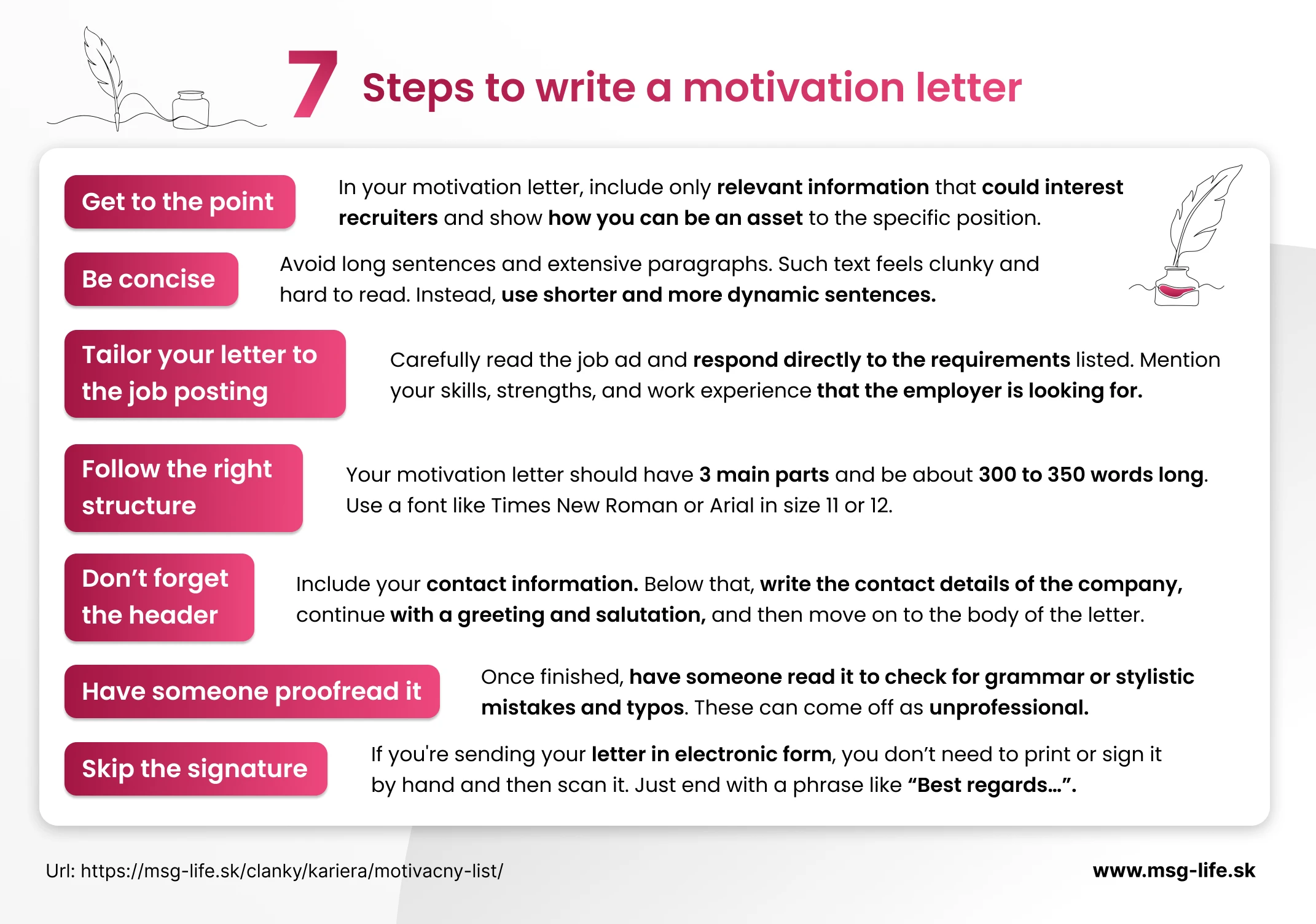 cover motivation letter 7 steps to write it